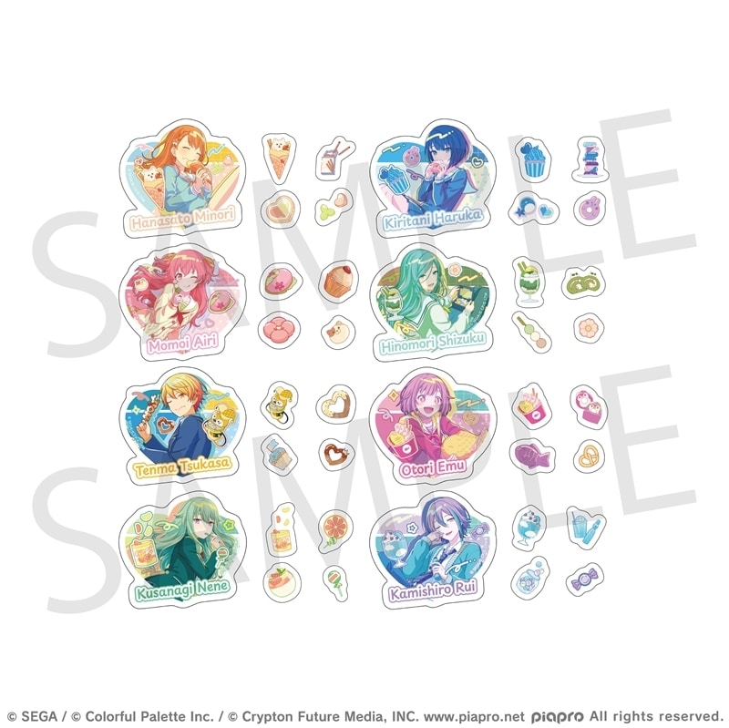 プロセカ Anniversary/Birthdayイラスト2023-2024 ダイカットステッカーコレクション C
 
2025年12月中旬発売