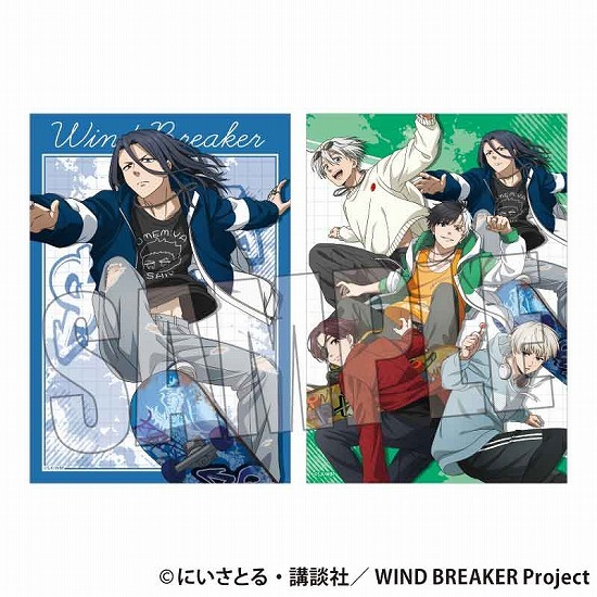 ウィンドブレイカー (ウィンブレ) らくピタポスター 杉下 京太郎 スケーターver.     ホビーストックで2025年1月発売