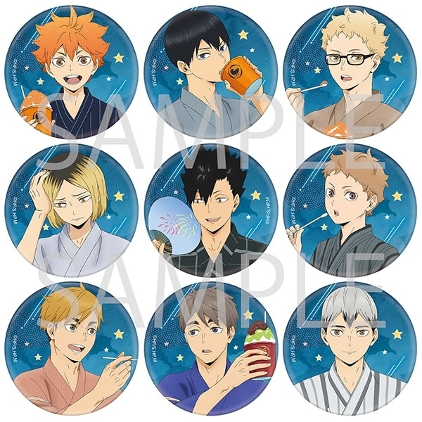 ハイキュー!!  トレーディング缶バッジ【再販】
 アニメイトで
2025年6月20日発売