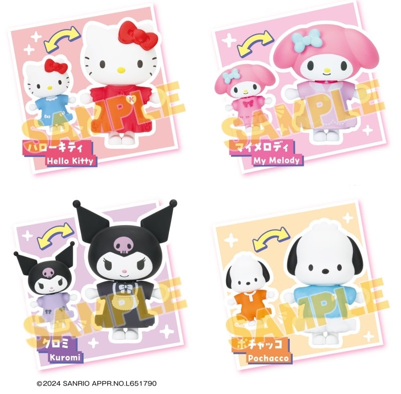 サンリオキャラクターズ スナップコレクション
 
2024年11月上旬発売
