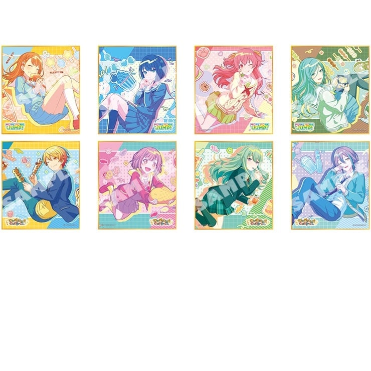 プロセカ Anniversary/Birthdayイラスト2023-2024 ミニ色紙コレクション C MORE MORE JUMP!&ワンダーランズ×ショウタイム(全8種)
 
2025年12月20日発売