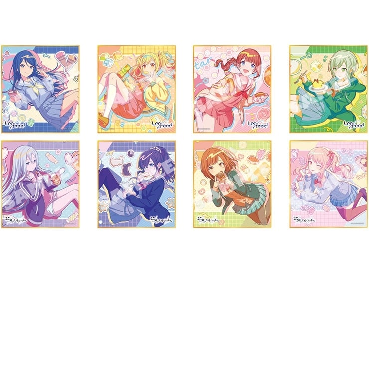 プロセカ Anniversary/Birthdayイラスト2023-2024 ミニ色紙コレクション B Leo/need&25時、ナイトコードで。(全8種)
 
2025年12月20日発売