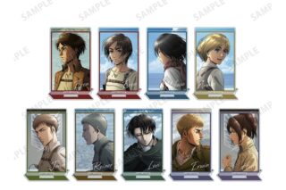 TVアニメ『進撃の巨人』 トレーディングパーツ付きアクリルスタンド【再販】
 
2025年11月7日発売