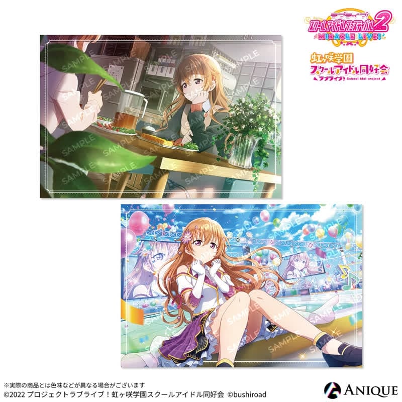 ラブライブ!スクールアイドルフェスティバル2 近江 彼方 ポストカード2枚セット
 
2025年11月下旬発売
で取扱中 (アニメイト)