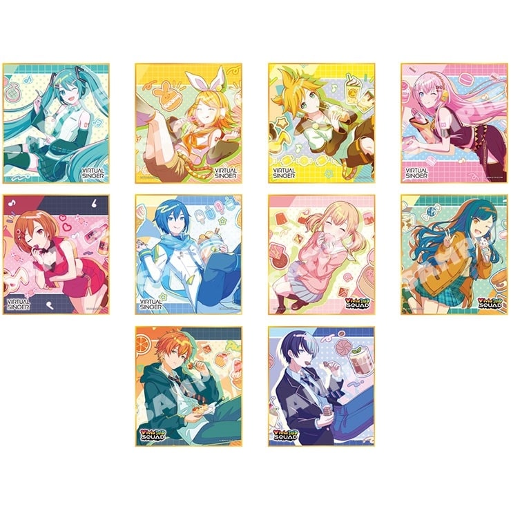 プロセカ Anniversary/Birthdayイラスト2023-2024 ミニ色紙コレクション A バーチャル・シンガー&Vivid BAD SQUAD(全10種)
 
2025年12月20日発売