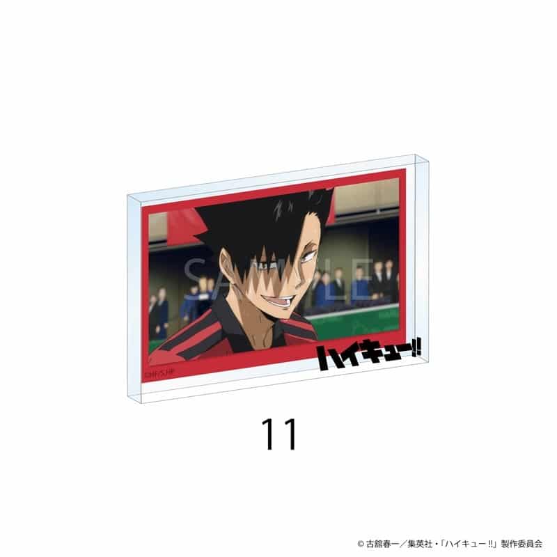 ハイキュー!! 場面写アクリルブロック 11
 アニメイトで
2025年10月上旬発売
