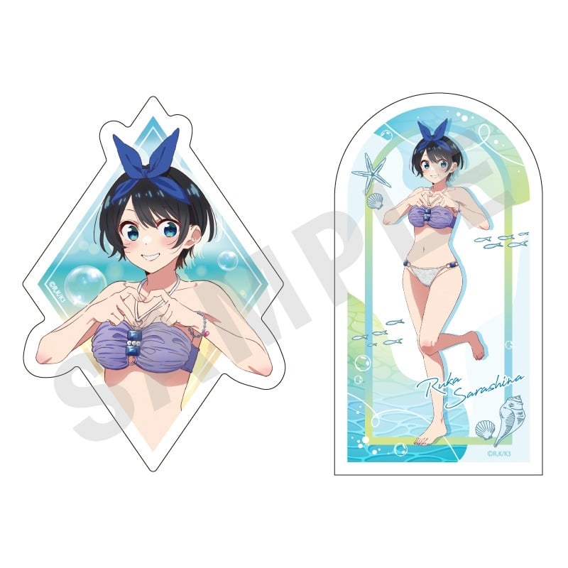 彼女、お借りします (かのかり) ステッカーセット 更科瑠夏
 
2024年11月発売