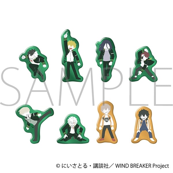 ウィンドブレイカー (ウィンブレ) ピンズコレクション
 
2025年10月4日発売