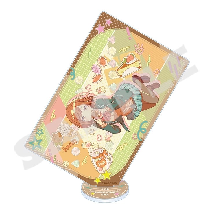 プロセカ Anniversary/Birthdayイラスト2023-2024 カード型アクリルスタンド 東雲 絵名
 
2025年11月29日発売
