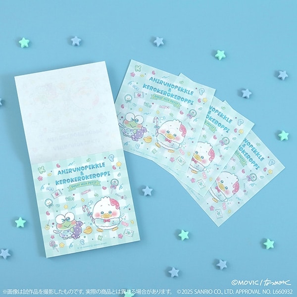 サンリオ あひるのペックル&けろけろけろっぴ　DOLLY MIXプチ　裏紙メモ/B
 
2025年8月1日発売