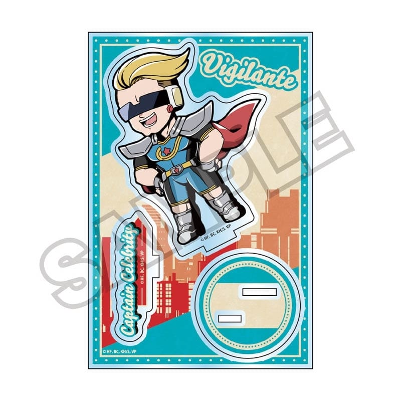 TVアニメ『ヴィジランテ -僕のヒーローアカデミア ILLEGALS-』 アメリカンレトロ アクリルスタンドJr. キャプテン・セレブリティ
 
2025年09月発売
 (アニメイト)