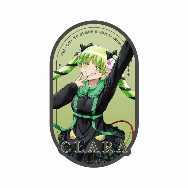 魔入りました!入間くん 描き下ろし ウァラク・クララ ブラックコーデver. ダイカットステッカー
 
2025年10月27日発売
