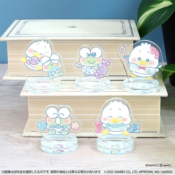 サンリオ あひるのペックル&けろけろけろっぴ　DOLLY MIXプチ　ちゅあスタコレクション
 
2025年8月1日発売
で取扱中 (アニメイト)