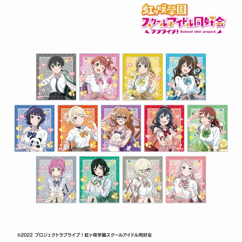 ラブライブ! ニジガク 描き下ろし ギャル制服ver. トレーディングアクリルカード
 
2025年10月27日発売
で取扱中 (アニメイト)