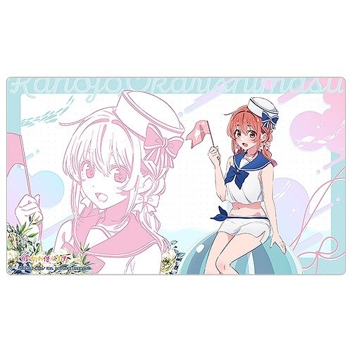 彼女、お借りします (かのかり) 描き下ろしラバーマット(桜沢墨/マリンセーラー水着)
 
2024年12月発売