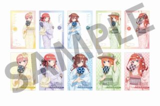 五等分の花嫁* トレーディングクリアカード(全10種)
 
2025年09月中旬発売