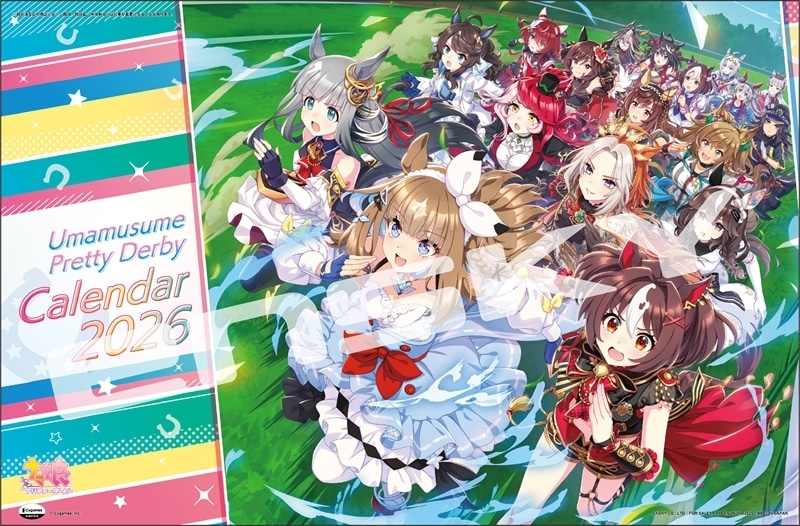 【カレンダー】ウマ娘 プリティーダービー CL-041 2026年 壁掛けカレンダー
 
2025年09月発売