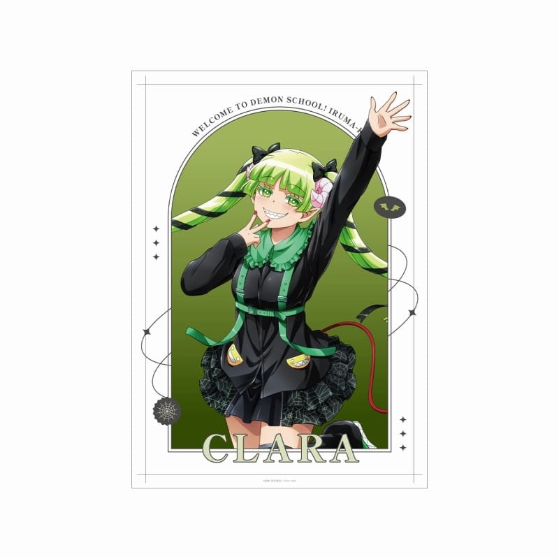 魔入りました!入間くん 描き下ろし ウァラク・クララ ブラックコーデver. A3マット加工ポスター
 
2025年10月27日発売