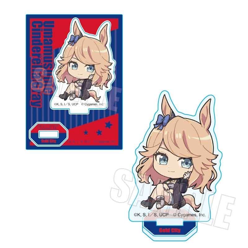 アニメウマ娘 シンデレラグレイ ぷかっしゅミニスタンド ゴールドシチー
 
2025年10月下旬発売