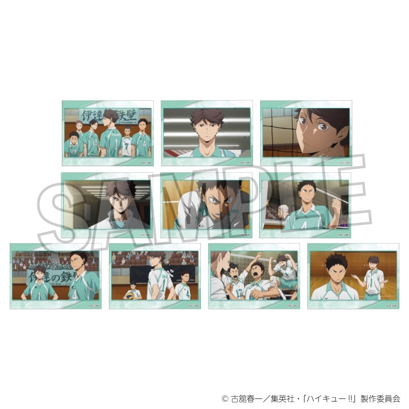 ハイキュー!! トレーディングステッカー 青葉城西高校BOX【再販】
 アニメイトで
2025年10月発売