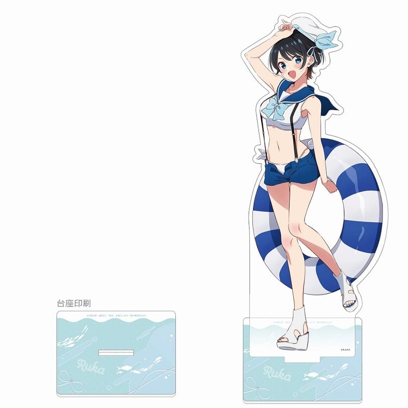 彼女、お借りします (かのかり) 描き下ろし特大アクリルスタンド(更科瑠夏/マリンセーラー水着)
 
2024年12月発売