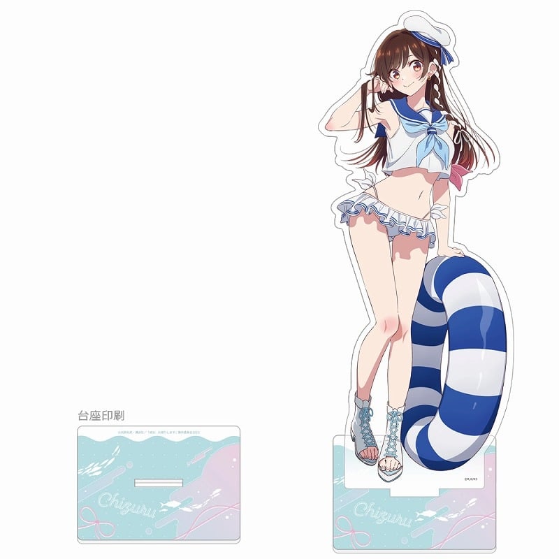 彼女、お借りします (かのかり) 描き下ろし特大アクリルスタンド(水原千鶴/マリンセーラー水着)
 
2024年12月発売