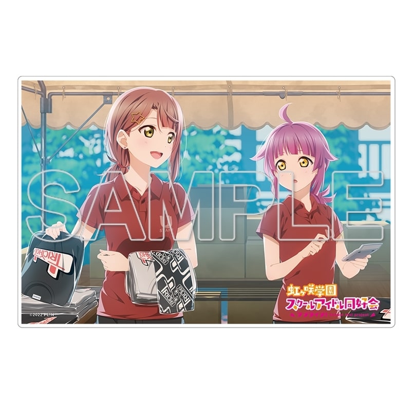 『ラブライブ! ニジガク』 ミニアクリルプレート 歩夢&璃奈
 
2025年10月27日発売