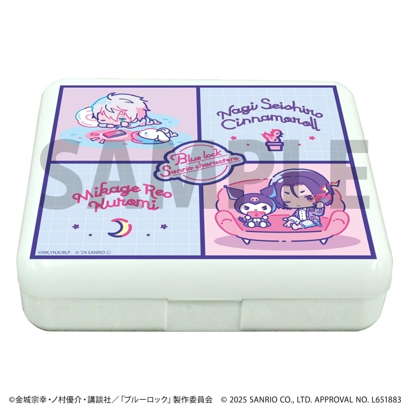ブルーロック×サンリオキャラクターズ 小物ケース11月デザインC(コラボイラスト)
 
2025年10月発売