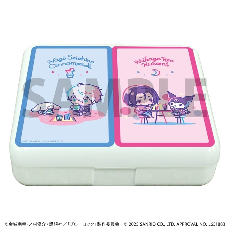 ブルーロック×サンリオキャラクターズ 小物ケース10月デザインB(コラボイラスト)
 
2025年10月発売
