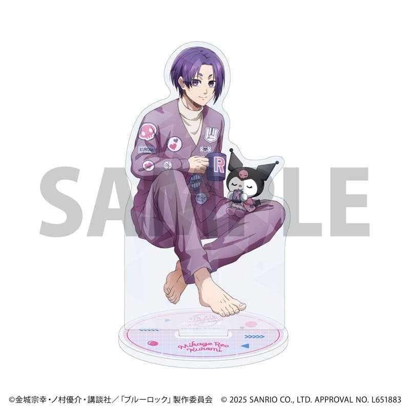 ブルーロック×サンリオキャラクターズ ホログラムアクリルスタンド2月御影玲王×クロミ(コラボイラスト)
 
2025年10月発売
で取扱中 (アニメイト)