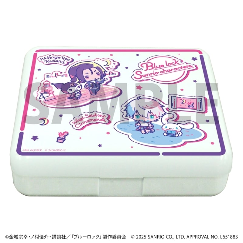 ブルーロック×サンリオキャラクターズ 小物ケース9月デザインA(コラボイラスト)
 
2025年10月発売