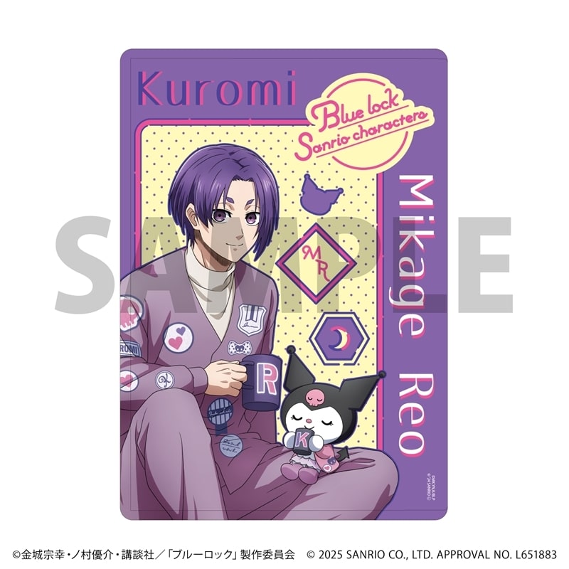 ブルーロック×サンリオキャラクターズ キャラクリアケース13/御影玲王×クロミ(コラボイラスト)
 
2025年10月発売