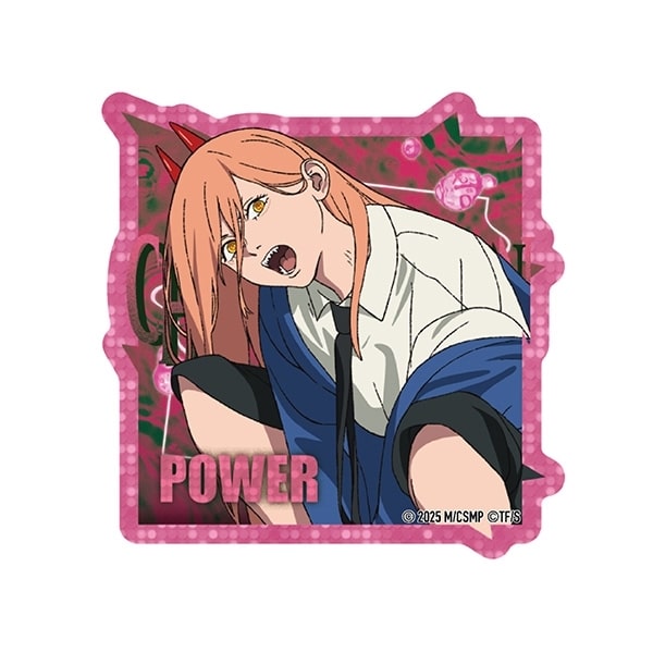 劇場版『チェンソーマン レゼ編』 プリズムミニステッカー2 7.POWER
 
2025年09月発売
 (アニメイト)