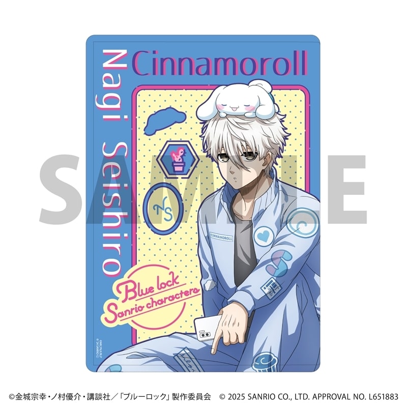 ブルーロック×サンリオキャラクターズ キャラクリアケース12月凪誠士郎×シナモロール(コラボイラスト)
 
2025年10月発売