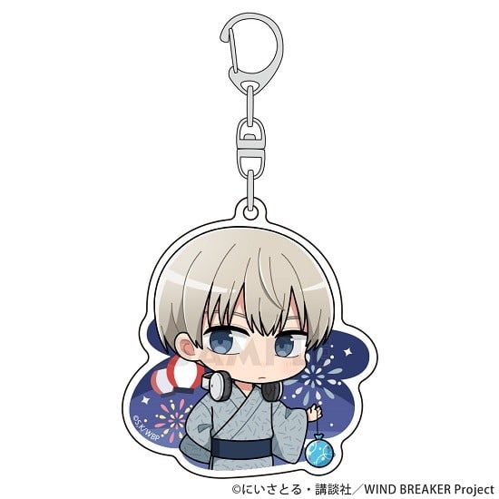 SALE
                                    ウィンドブレイカー (ウィンブレ) アクリルキーホルダー 梶蓮 浴衣     ホビーストックで2024年12月発売