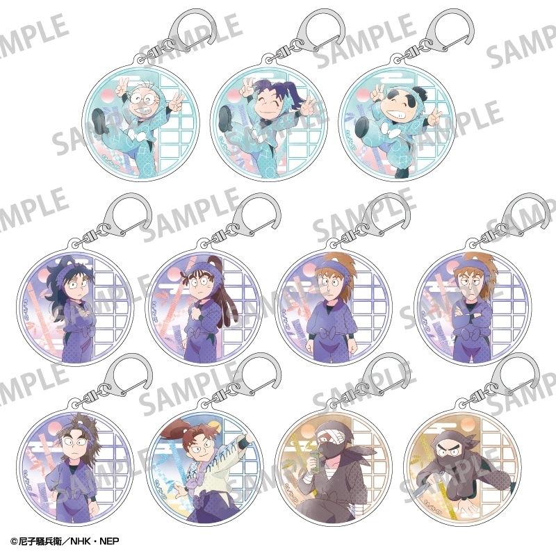忍たま乱太郎 トレーディングアクリルキーホルダー/カミアニTOUCH3
 
2025年10月発売