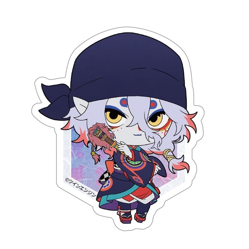 『劇場版モノノ怪 第二章 火鼠』 ダイカットステッカー 薬売りA(描き起こしミニキャラ) 
2025年10月上旬発売