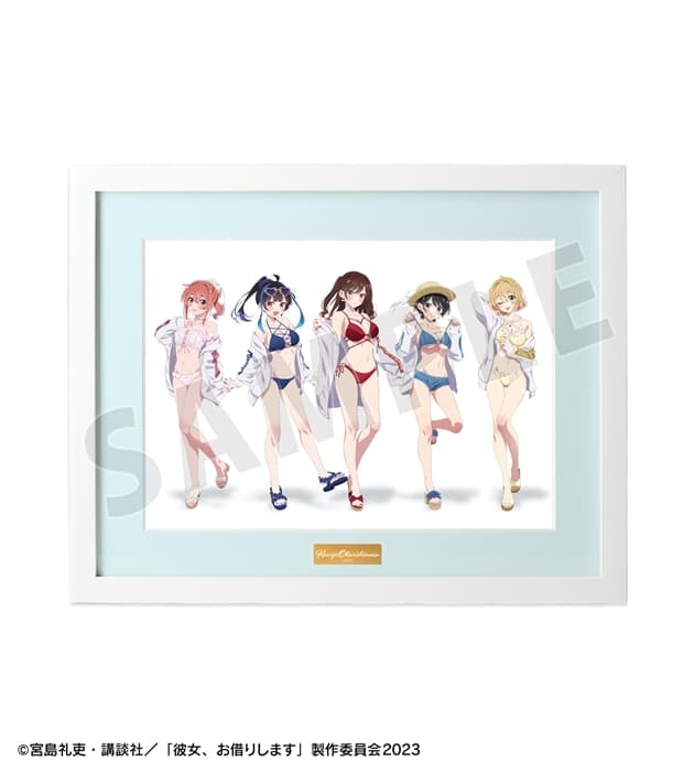 彼女、お借りします (かのかり) arti-mate キャラファイングラフ 集合 描き下ろし 水着ver.[アニメイト限定]
 
2025年2月18日発売