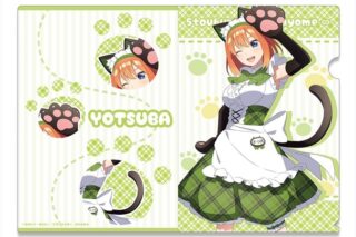 五等分の花嫁∽ クリアファイル デザイン04(中野四葉/猫耳メイドver.)【描き下ろし】【再販】
 
2025年09月下旬発売