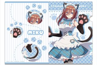 五等分の花嫁∽ クリアファイル デザイン03(中野三玖/猫耳メイドver.)【描き下ろし】【再販】
 
2025年09月下旬発売