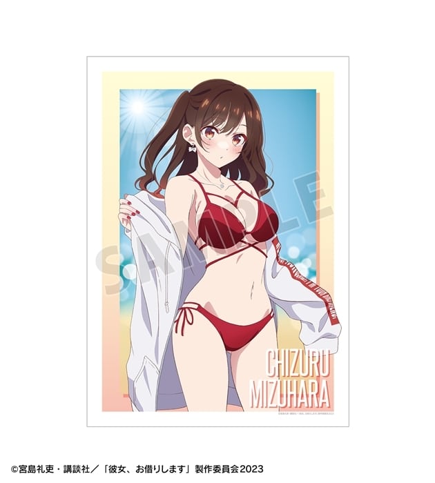 彼女、お借りします (かのかり) arti-mate A3マット加工ポスター 水原千鶴 描き下ろし 水着ver.[アニメイト限定]
 
2025年2月18日発売