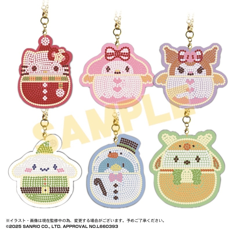 サンリオキャラクターズ ジュエリーマスコット14
 
2025年11月発売