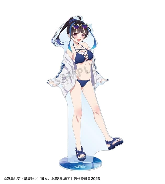 彼女、お借りします (かのかり) arti-mate 特大アクリルスタンド 八重森みに 描き下ろし 水着ver.[アニメイト限定]
 
2025年2月18日発売