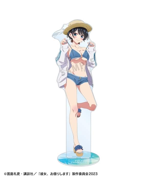 彼女、お借りします (かのかり) arti-mate 特大アクリルスタンド 更科瑠夏 描き下ろし 水着ver.[アニメイト限定]
 
2025年2月18日発売