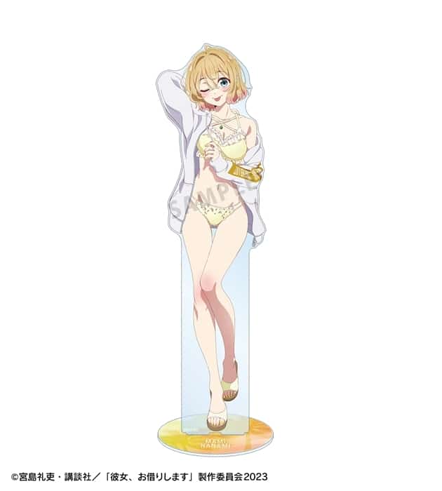 彼女、お借りします (かのかり) arti-mate 特大アクリルスタンド 七海麻美 描き下ろし 水着ver.[アニメイト限定]
 
2025年2月18日発売
