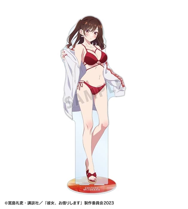 彼女、お借りします (かのかり) arti-mate 特大アクリルスタンド 水原千鶴 描き下ろし 水着ver.[アニメイト限定]
 
2025年2月18日発売