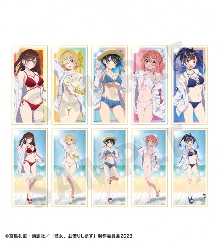 彼女、お借りします (かのかり) arti-mate トレーディングスタンド付き色紙 描き下ろし 水着ver.[アニメイト限定]
 
2025年2月18日発売