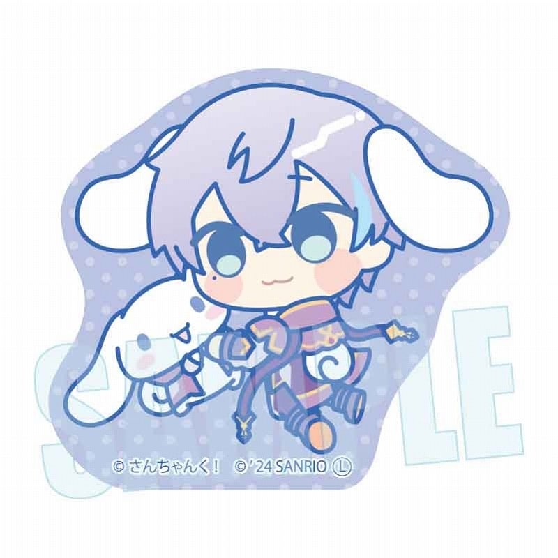 さんちゃんく!×サンリオキャラクターズ シール 水月 ルザク×シナモロールA
 
2024年3月2日発売
で取扱中 (アニメイト)