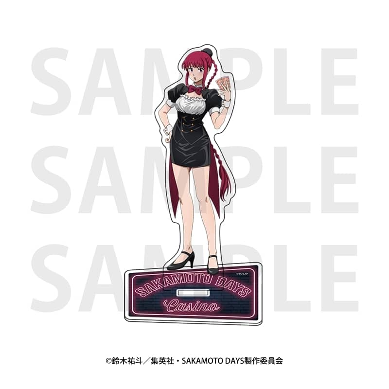 サカモトデイズ アクリルスタンド 描き下ろし等身カジノディーラー陸少糖 
2025年10月下旬発売