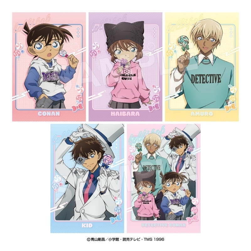 名探偵コナン ポストカードセット(ロリポップ) 5枚入り
 
2025年10月上旬発売